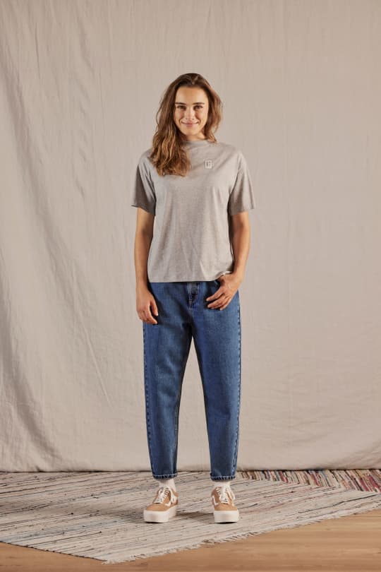 【BAON】Mullo washed denim pants Dirt Bath Cargo Denim Trousers