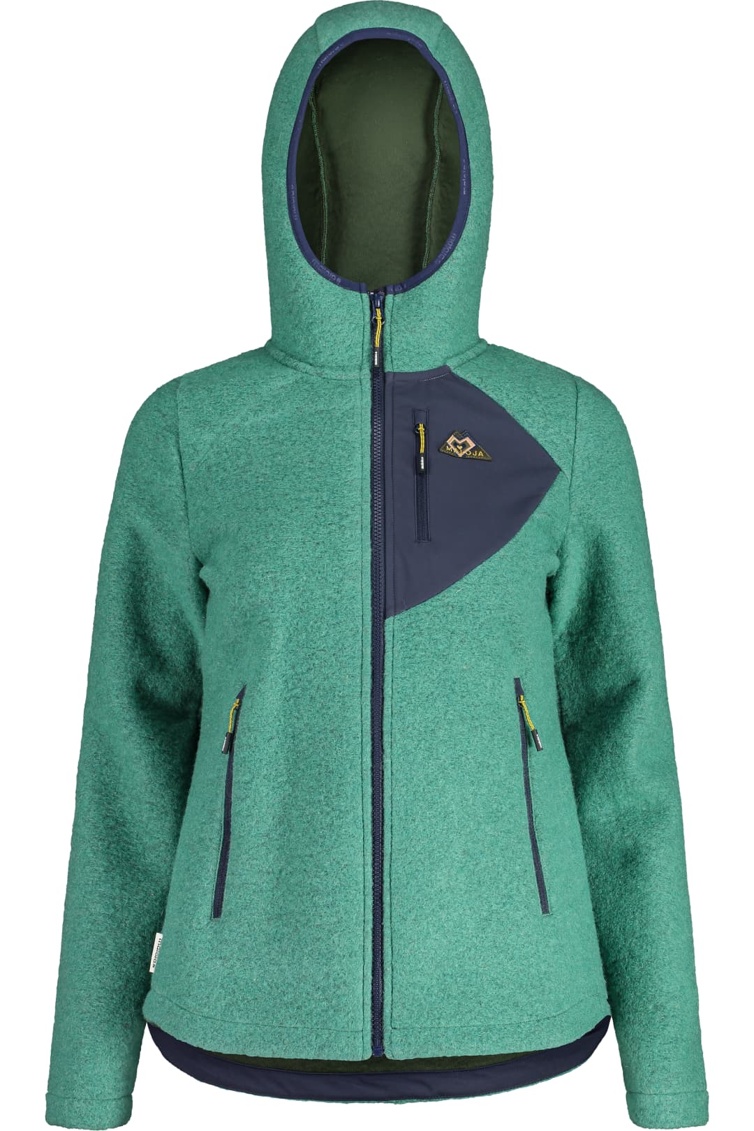 Hooded wool jacket womens best sale