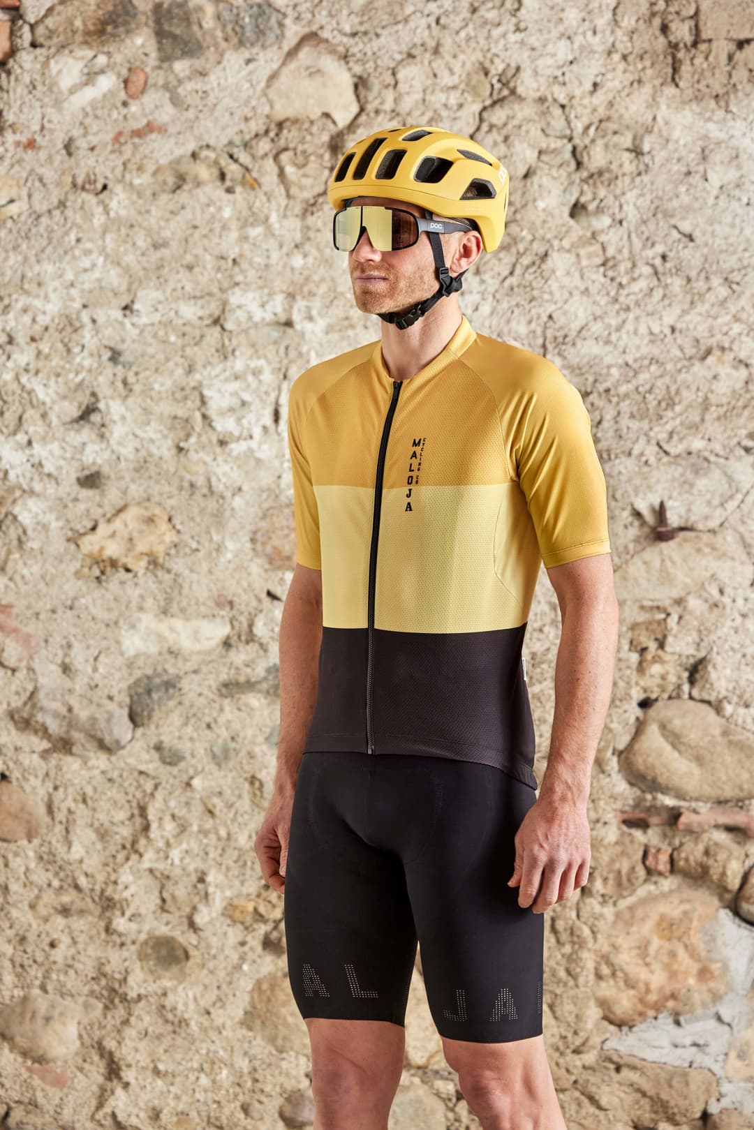 cycling jersey gold
