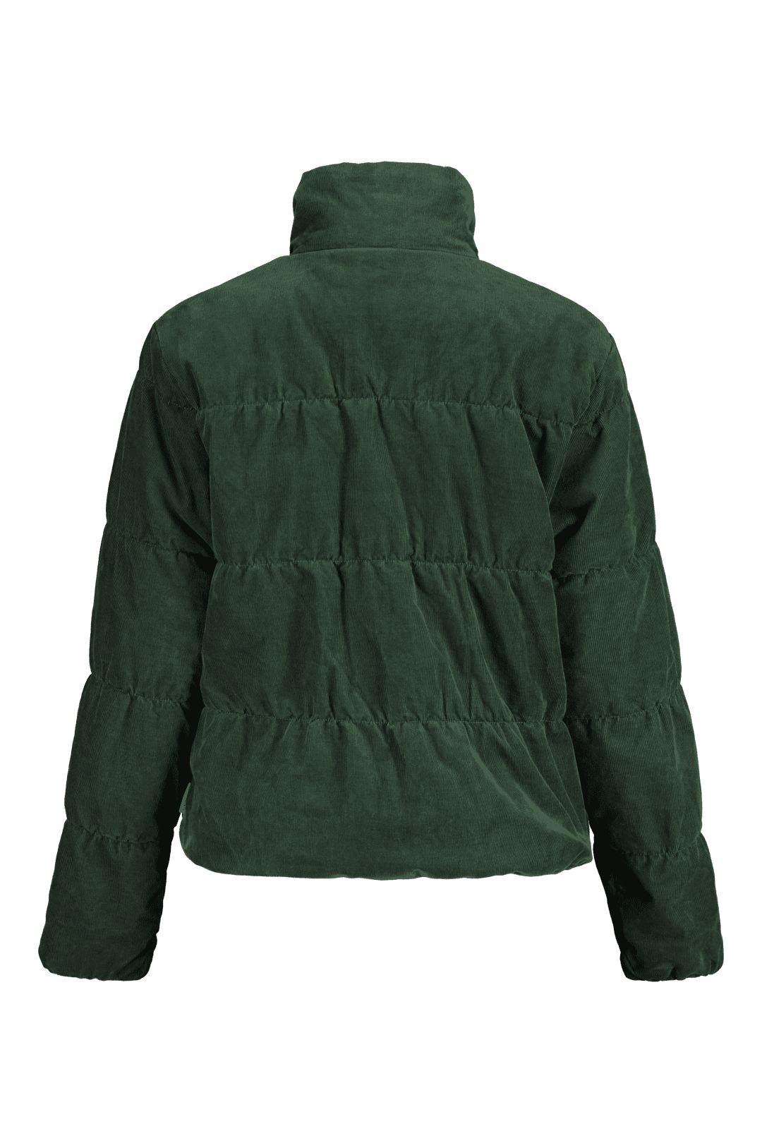 Green cord puffer jacket sales