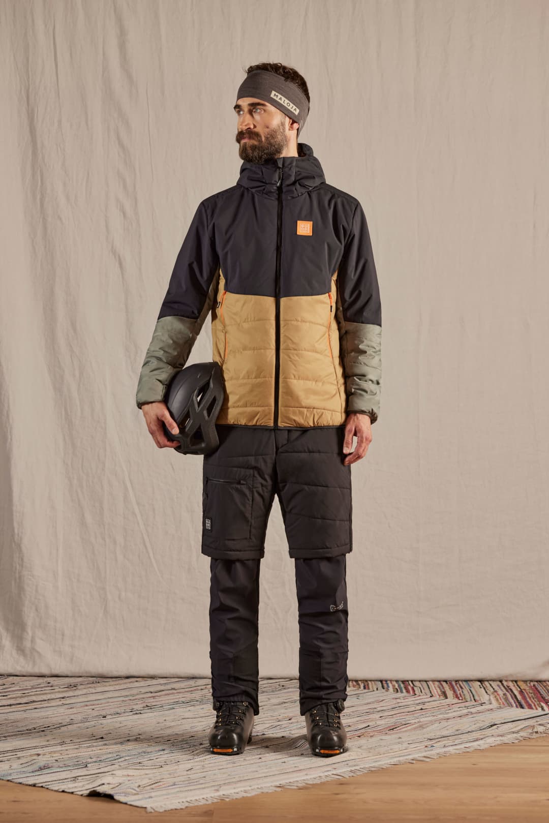 Black ski puffer jacket deals