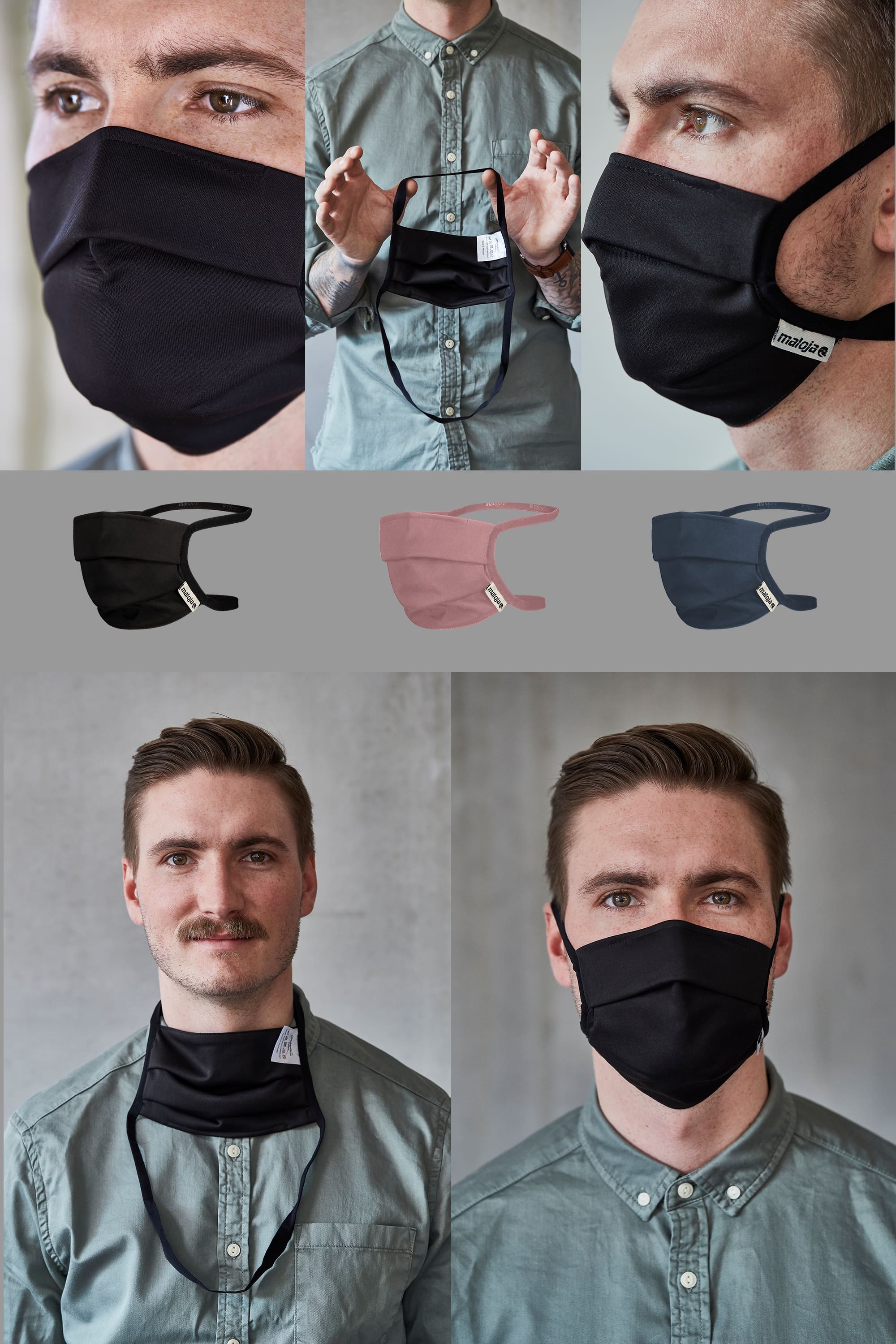 Maloja Reusable Mask 2.0 uni - 5-pack