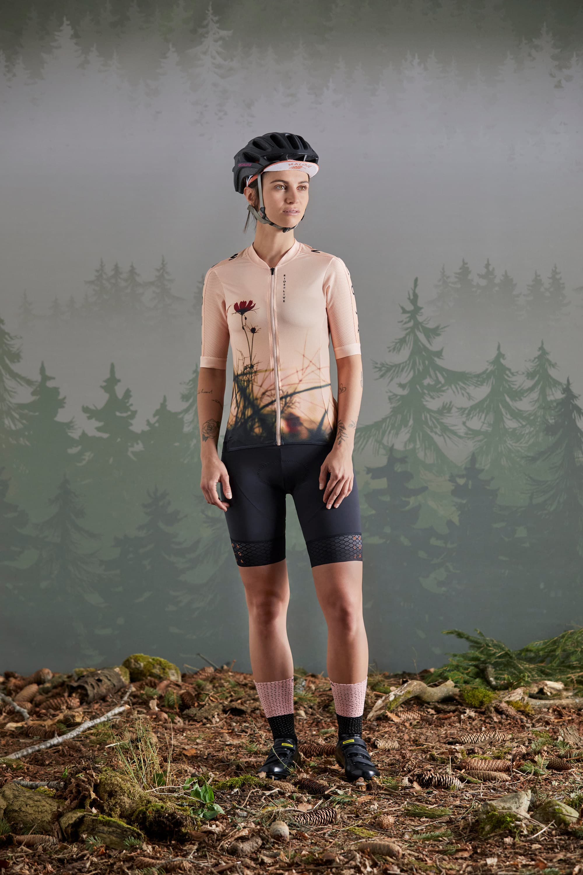 Maloja PushbikersM. FemPants - Fahrrad Trägerhose