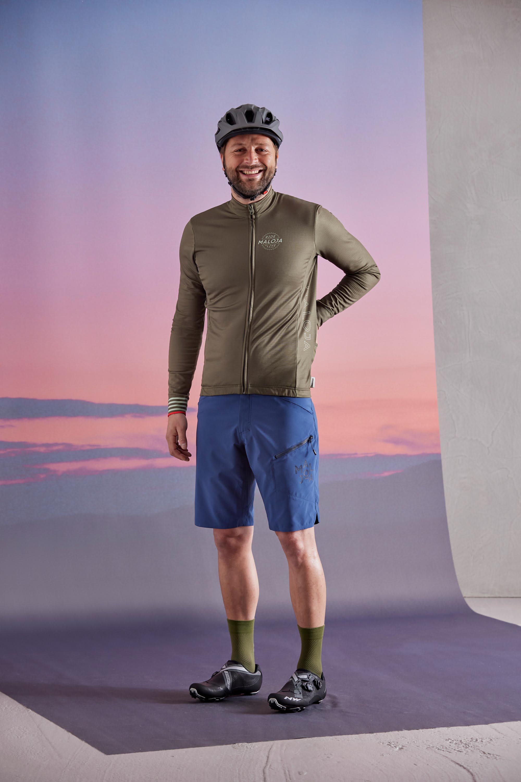 Maloja TeseroM. - Langarm Rad-Trikot SO22